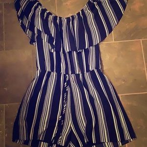Off the shoulder romper